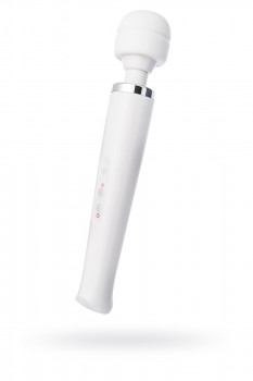 Белый вибратор-жезл Super massager - 32 см.